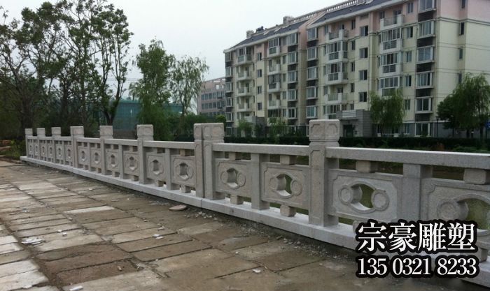 小區公園河道花崗巖鏤空欄桿雕塑 小區公園河道花崗巖鏤空欄桿雕塑