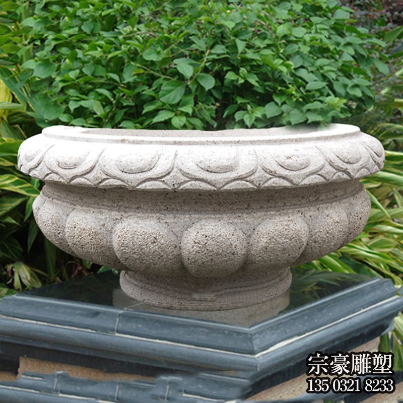 歐式小區(qū)石雕花盆 歐式小區(qū)石雕花盆